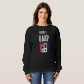 Frauen Buchhalter Coole Buchhaltung Sweatshirt (Vorne ganz)