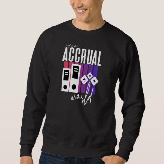 Frauen Buchhalter Coole Buchhaltung Sweatshirt (Vorderseite)