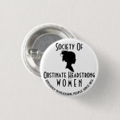 Frauen Button (Vorne & Hinten)