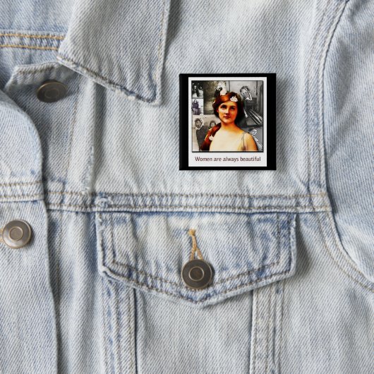 Frauen Button (Beispiel)