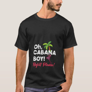 Frauen Cabana Boy Beach Ferien Pool Party Sommer T-Shirt