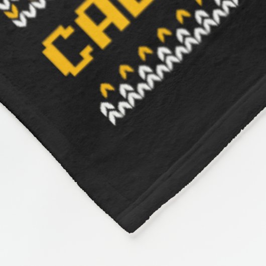 Frauen Calvary Day Cavaliers Logo Frohe Weihnachte Fleecedecke (Ecke)