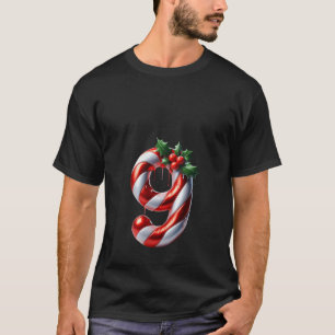 Frauen Candy Cane G mit Holly-Beeren Delight V Aus T-Shirt
