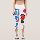 Frauen Capri Leggings (Vorderseite)