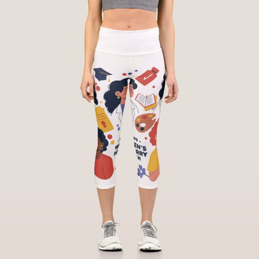 Frauen Capri Leggings (Vorderseite)