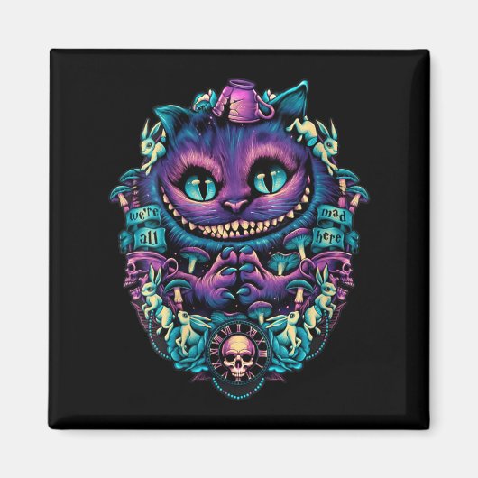 Frauen Cheshire Ca Magnet (Vorne)