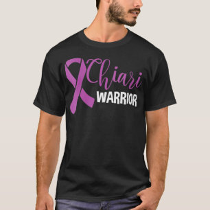 Frauen Chiari Krieger Lila Band Chiari Malformatio T-Shirt
