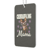 Frauen Chihuahua Hundemutter Autolufterfrischer (Links)