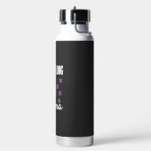 Frauen Chihuahua Hundemutter Trinkflasche (Links)