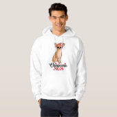 Frauen Chiweenie Hund Chiweenie Mutter Hoodie (Vorne ganz)