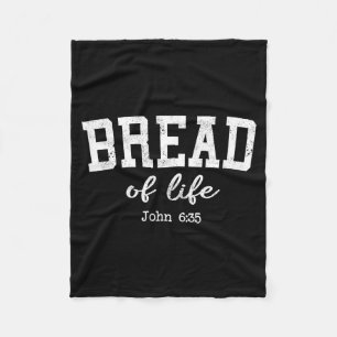 Frauen christliche Shirts Brot des Lebens Johannes Fleecedecke