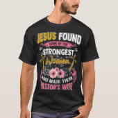 Frauen Christliche Wertschätzung Pastor's Ehefrau T-Shirt (Vorderseite)