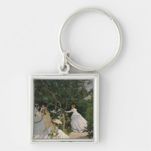 Frauen Claude Monets   im Garten, 1866 Schlüsselanhänger
