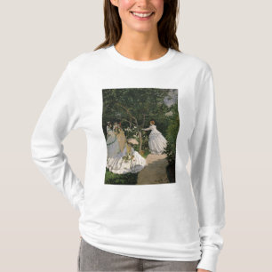 Frauen Claude Monets   im Garten, 1866 T-Shirt