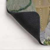 Frauen Claude Monets | im Garten Mousepad (Ecke)