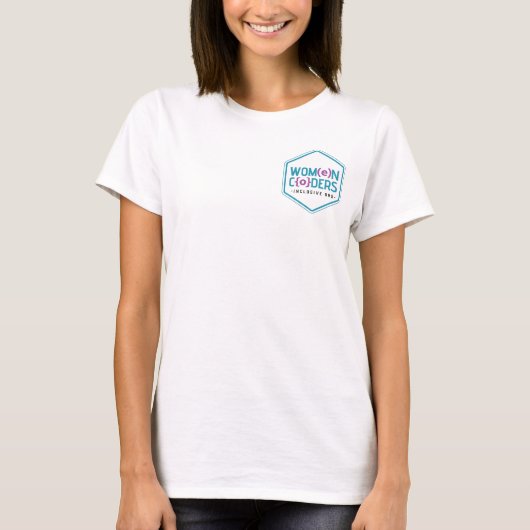 Frauen-Coders IO-T - Shirt (Vorderseite)