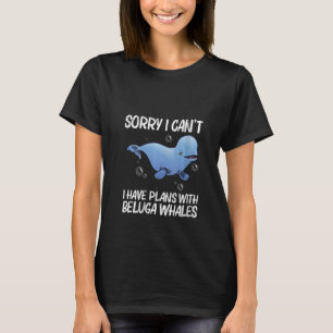 Frauen Cool Beluga Whale für Männer Orca Wale T-Shirt