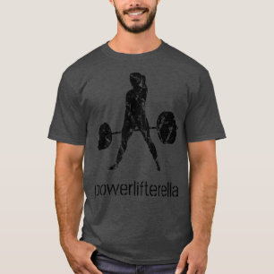 Frauen Cool DeadliftDay Powerlift Retro Gym Workou T-Shirt