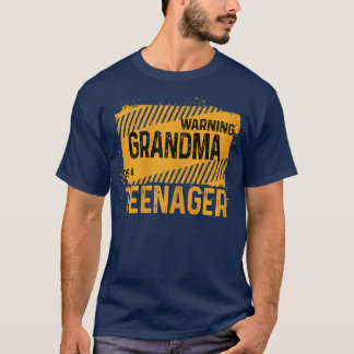 Frauen Cool Proud Oma Offiziell Teenager Birthd T-Shirt