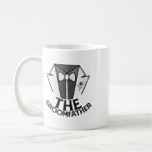 Frauen Cool und klettern auf den Vater des Grooms Kaffeetasse (Links)