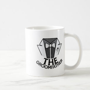 Frauen Cool und klettern auf den Vater des Grooms  Kaffeetasse
