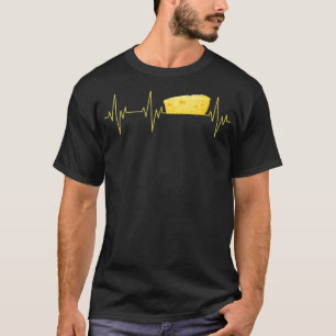 Frauen Coole Käse Herzschlag Lustiger Farmer Famil T-Shirt