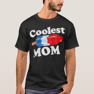 Frauen Coole Mama Popsison Funny Bomb Retro 80er P T-Shirt