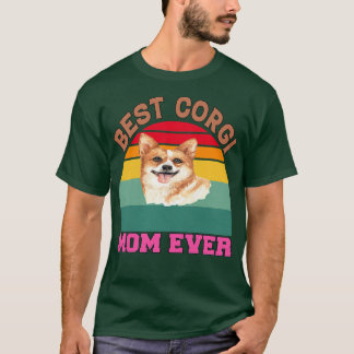 Frauen Corgi Dog Hausbesitzer Präfekt Design Gesch T-Shirt