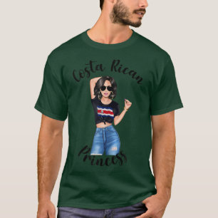 Frauen Costa Rico Princess Womens Costa Rica Wome T-Shirt