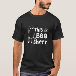 Frauen, das ist Boo Sheet Niedlich Ghost Halloween T-Shirt