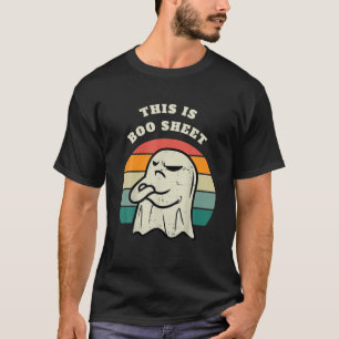 Frauen, das ist ein bootfähiges Blatt Ghost Retro T-Shirt