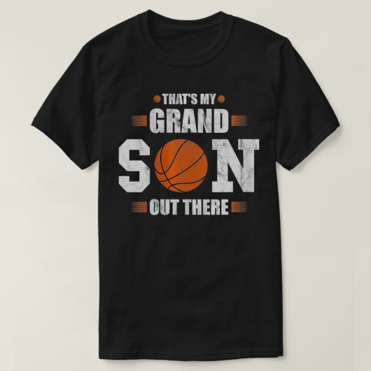 Frauen, das ist mein Großvater da draußen Basketba T-Shirt (Design vorne)