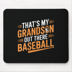 Frauen, das meine Großmutter aus Baseball-Moth Mousepad