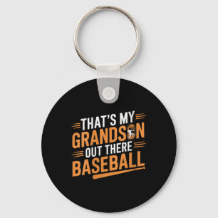 Frauen, das meine Großmutter aus Baseball-Moth Schlüsselanhänger