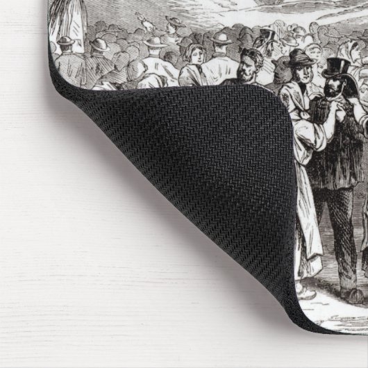 Frauen-Demonstrieren Mousepad (Ecke)