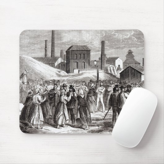 Frauen-Demonstrieren Mousepad (Mit Mouse)