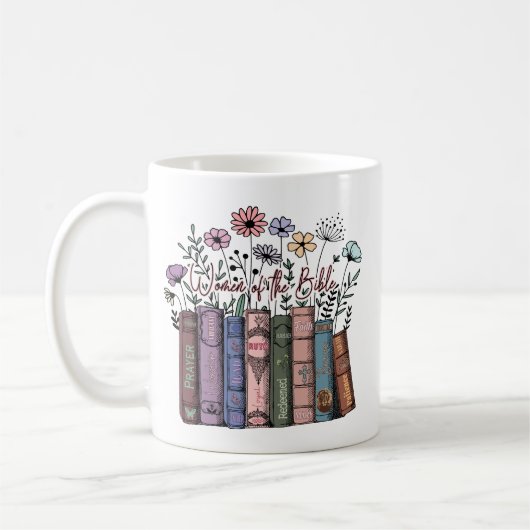 Frauen der Bibel Kaffeetasse (Links)