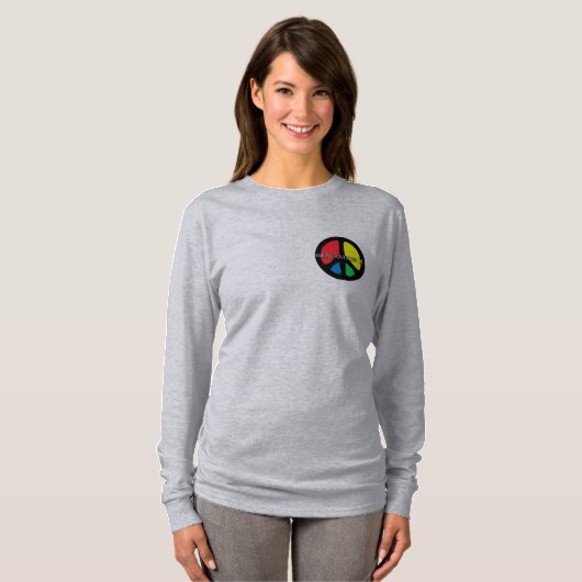 Frauen der Generation X PEACE-T - Shirt (Vorne ganz)