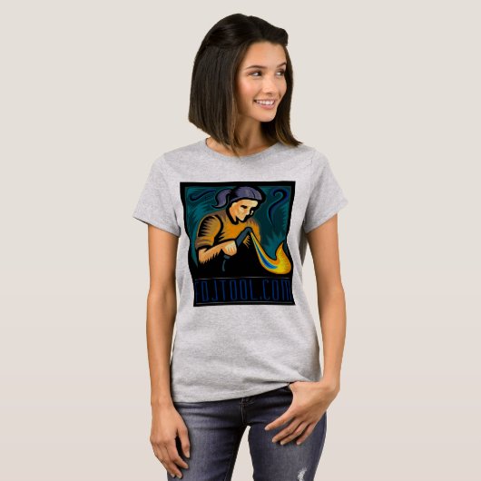 Frauen der Sally-Silberschmiedversion 02 T-Shirt (Vorne ganz)