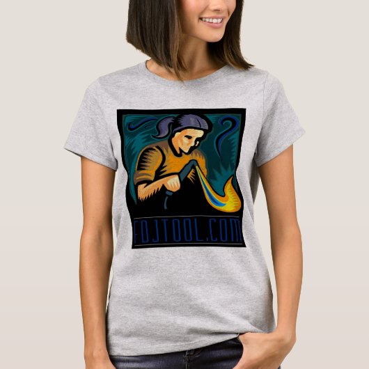 Frauen der Sally-Silberschmiedversion 02 T-Shirt (Vorderseite)