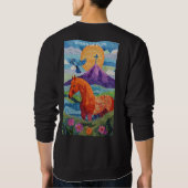 Frauen der Tapferkeit Herren-Sweatshirt Sweatshirt (Rückseite)