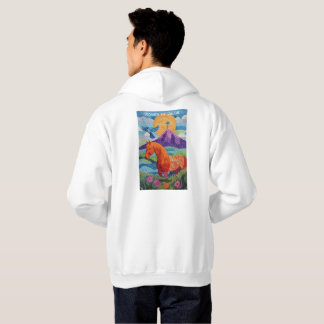 Frauen der Tapferkeit Quilt, Herren Hoodie