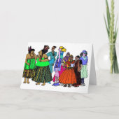 Frauen der Welt - 6 Karte (Vorderseite)