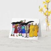 Frauen der Welt - 7 Karte (Gelbe Blume)