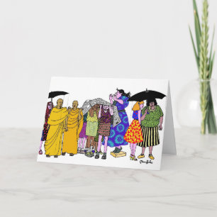 Frauen der Welt - 8 Karte