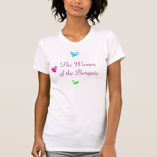 Frauen des Borgata T-Shirt (Vorderseite)