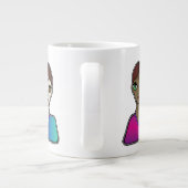 Frauen-Design Jumbo-Tasse (Rückseite)