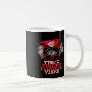 Frauen Dicke Oberschenkel Valentinstag Vibes Unord Kaffeetasse