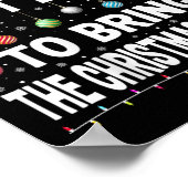 Frauen, die am ehesten den Weihnachtsjubelschrei C Poster (Ecke)