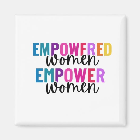 FRAUEN, DIE BEFUGT SIND MAGNET (Vorne)